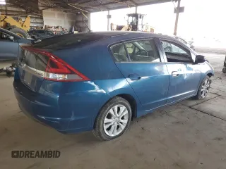2013 Honda Insight EX with VIN JHMZE2H71DS006758, listed as a Copart auction lot 55296825 with 174,046 mi miles and Salvage title. Bid and sale history available at DreamBid. Image 3.
