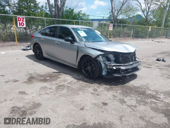 2022 Honda Civic Sport z VIN 2HGFE2F58NH586977, wystawiony jako IAAI lot #42202088 z przebiegiem 56 060 mil mil oraz . Historia ofert i sprzedaży dostępna na DreamBid. Obrazek 1.