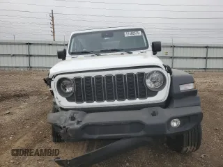 2025 Jeep Wrangler Sport S with VIN 1C4PJXDN9SW531241, listed as a Copart auction lot 51460975 with Not provided miles and Salvage title. Bid and sale history available at DreamBid. Image 5.