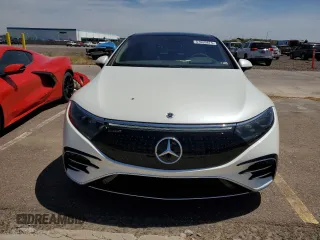 2022 Mercedes-Benz EQS with VIN W1KCG4EB4NA006594, listed as a Copart auction lot 57069874 with 10,826 mi miles and Salvage Title. Bid and sale history available at carsss.com. Image 5.