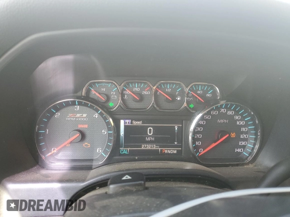 2015 Chevrolet Silverado 1500 LT with VIN 1GCVKREC3FZ164063, listed as a Copart auction lot 48064235 with 273,213 mi miles and Salvage Title. Bid and sale history available at carsss.com. Image 9.