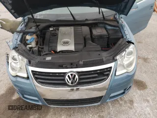 2007 Volkswagen Eos 2.0T with VIN WVWBA71FX7V029519, listed as a Copart auction lot 50248505 with 146,704 mi miles and Salvage Title. Bid and sale history available at DreamBid. Image 12.
