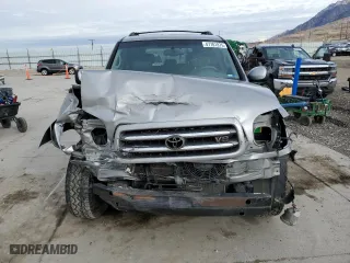 2003 Toyota Sequoia Limited with VIN 5TDBT48A53S166018, listed as a Copart auction lot 47781875 with 201,072 mi miles and Salvage Title. Bid and sale history available at carsss.com. Image 5.