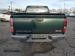 2005 GMC Canyon SL Z85 with VIN 1GTDT146458242750, listed as a Copart auction lot 42021875 with 179,696 mi miles and Salvage Title. Bid and sale history available at carsss.com. Image 6.