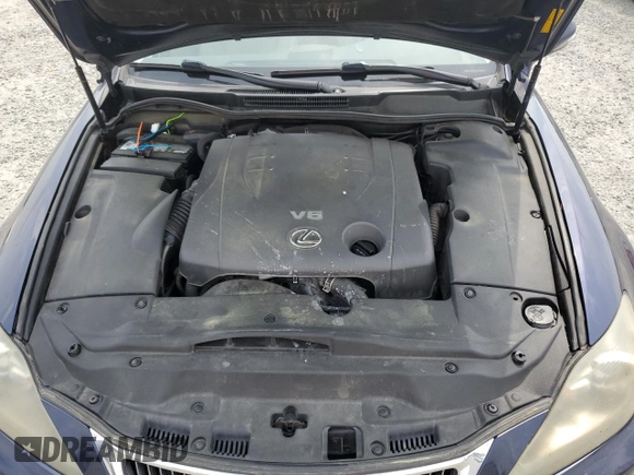 2013 Lexus IS 250 with VIN JTHCF5C21D5061869, listed as a Copart auction lot 52397995 with 188,554 mi miles and Salvage Title. Bid and sale history available at DreamBid. Image 11.