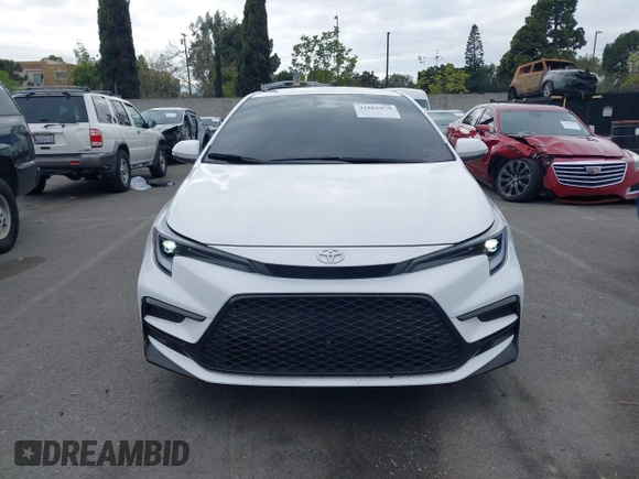2024 Toyota Corolla SE with VIN 5YFS4MCE9RP192078, listed as a IAAI auction lot 41861979 with 7,996 mi miles and . Bid and sale history available at DreamBid. Image 12.