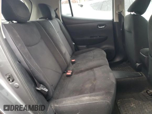 2015 Nissan LEAF SV with VIN 1N4AZ0CP3FC300910, listed as a Copart auction lot 46025595 with 59,822 mi miles and Non repairable. Bid and sale history available at DreamBid. Image 10.