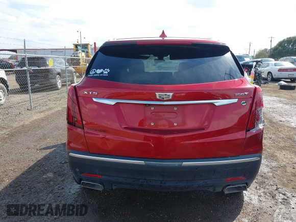 2021 Cadillac XT5 FWD Luxury with VIN 1GYKNAR45MZ125383, listed as a IAAI auction lot 41685947 with 64,997 mi miles. Bid and sale history available at carsss.com. Image 17.