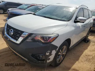 2018 Nissan Pathfinder SV with VIN 5N1DR2MN2JC629750, listed as a Copart auction lot 52732125 with 159,435 mi miles and Clean Title. Bid and sale history available at carsss.com. Image 1.