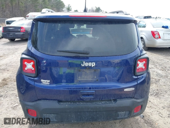 2020 Jeep Renegade Orange with VIN ZACNJABB8LPL68316, listed as a IAAI auction lot 41717518 with 110,430 mi miles and . Bid and sale history available at carsss.com. Image 16.