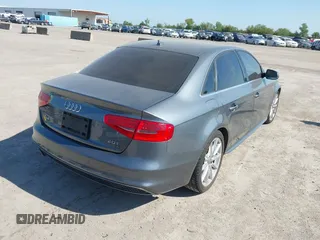 2015 Audi A4 Premium Plus with VIN WAUFFAFL0FN044511, listed as a IAAI auction lot 40490508 with 151,145 mi miles. Bid and sale history available at carsss.com. Image 4.