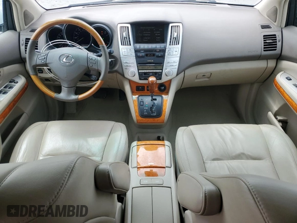 2008 Lexus RX 350 with VIN 2T2HK31U18C090479, listed as a Copart auction lot 54976025 with 80,825 mi miles and Salvage Title. Bid and sale history available at DreamBid. Image 8.