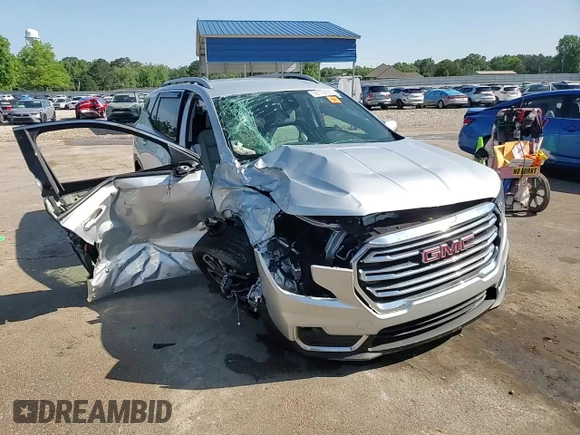2022 GMC Terrain SLT with VIN 3GKALPEV4NL107205, listed as a Copart auction lot 56172605 with 6,844 mi miles and Salvage title. Bid and sale history available at DreamBid. Image 15.