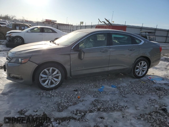 2018 Chevrolet Impala LT with VIN 2G1105SA7J9102631, listed as a Copart auction lot 88718675 with 106,861 mi miles and Salvage Title. Bid and sale history available at DreamBid. Image 1.
