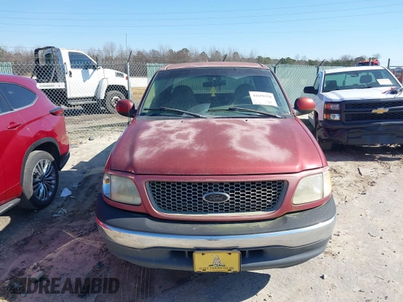 2000 Ford F-150 XL with VIN 1FTZX1725YNA94343, listed as a IAAI auction lot 41659358 with 295,337 mi miles. Bid and sale history available at carsss.com. Image 15.