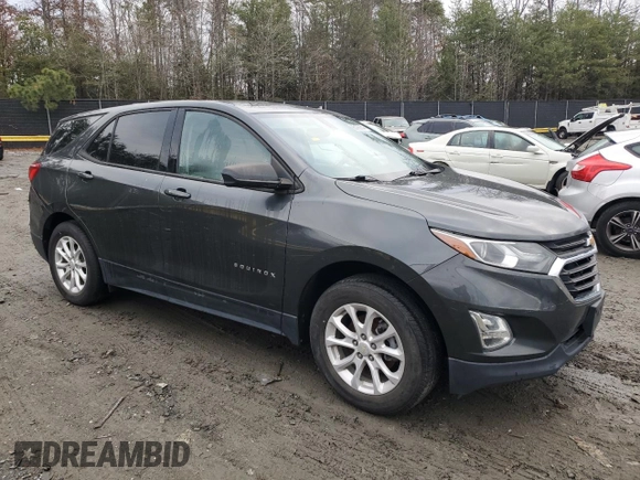 2019 Chevrolet Equinox LS with VIN 3GNAXSEV2KS607889, listed as a Copart auction lot 85197654 with 119,058 mi miles and Salvage Title. Bid and sale history available at DreamBid. Image 4.