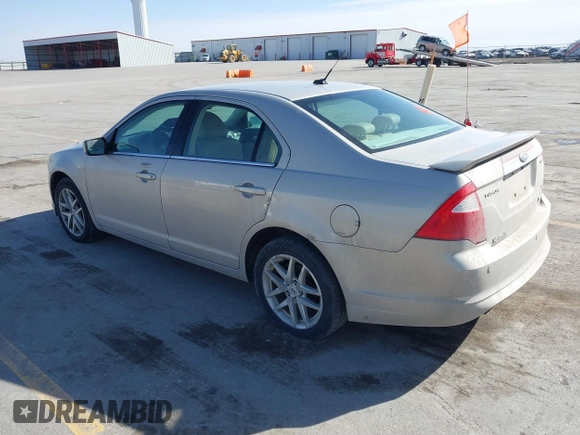 2010 Ford Fusion SEL with VIN 3FAHP0JG8AR255772, listed as a IAAI auction lot 41704257 with 169,547 mi miles. Bid and sale history available at carsss.com. Image 3.