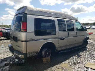 2002 Chevrolet Express with VIN 1GBFG15R521239354, listed as a Copart auction lot 72501904 with 192,094 mi miles and Salvage Title. Bid and sale history available at carsss.com. Image 3.