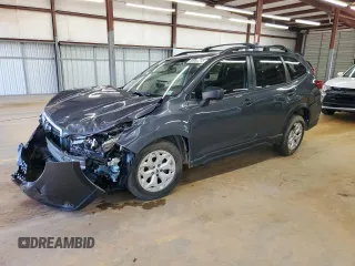 2020 Subaru Forester with VIN JF2SKADC7LH523665, listed as a Copart auction lot 56283615 with 95,370 mi miles and Salvage title. Bid and sale history available at DreamBid. Image 1.