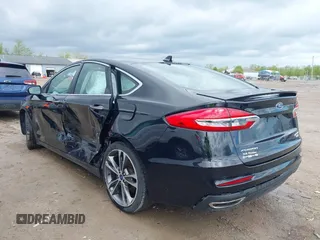 2019 Ford Fusion Titanium with VIN 3FA6P0K92KR248521, listed as a IAAI auction lot 42198307 with 51,844 mi miles and . Bid and sale history available at DreamBid. Image 3.
