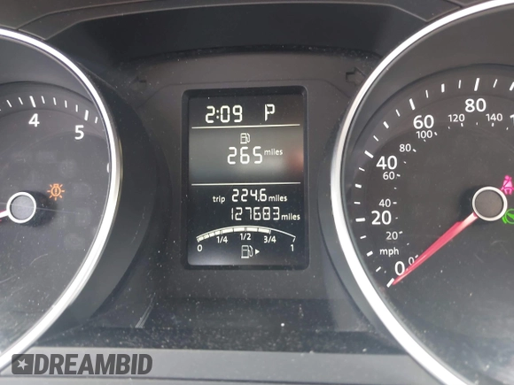 2015 Volkswagen Jetta Sedan 1.8T SE with VIN 3VWD17AJXFM249990, listed as a IAAI auction lot 41810073 with 127,683 mi miles. Bid and sale history available at carsss.com. Image 7.