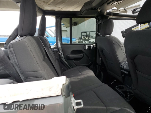 2023 Jeep Wrangler Sport с VIN 1C4HJXDG2PW533622, выставлен на аукционе Copart как лот 47884485 с пробегом 29 658 миль миль и На запчасти • Non repairable. История ставок и продаж доступна на DreamBid. Изображение 10.