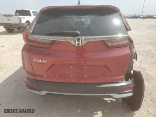 2022 Honda CR-V EX with VIN 5J6RW1H54NA004608, listed as a Copart auction lot 50565115 with 19,564 mi miles and Salvage Title. Bid and sale history available at carsss.com. Image 6.