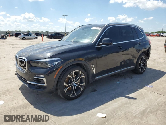 2021 BMW X5 sDrive40i z VIN 5UXCR4C07M9D91723, wystawiony jako Copart lot #54244835 z przebiegiem 113 128 mil mil oraz Szkoda całkowita • Salvage title. Historia ofert i sprzedaży dostępna na DreamBid. Obrazek 1.