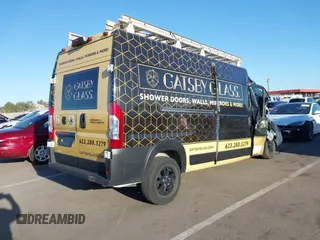 2023 Ram ProMaster Cargo with VIN 3C6LRVDG3PE538899, listed as a IAAI auction lot 41815998 with Not Provided miles. Bid and sale history available at carsss.com. Image 4.