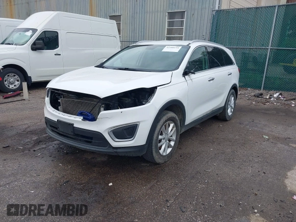 2016 Kia Sorento LX with VIN 5XYPG4A37GG174923, listed as a IAAI auction lot 42180134 with 101,436 mi miles and . Bid and sale history available at carsss.com. Image 2.
