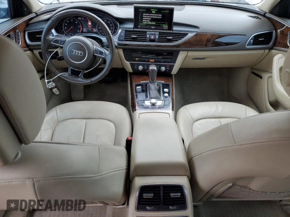 2016 Audi A6 2.0T Premium Plus with VIN WAUDFAFC1GN016807, listed as a Copart auction lot 44790135 with 122,540 mi miles and Salvage Title. Bid and sale history available at carsss.com. Image 8.