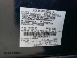 2013 Ford Police Interceptor с VIN 1FAHP2MK0DG201812, выставлен на аукционе Copart как лот 56649705 с пробегом 120 914 миль миль и Чистый • Clean title. История ставок и продаж доступна на DreamBid. Изображение 12.