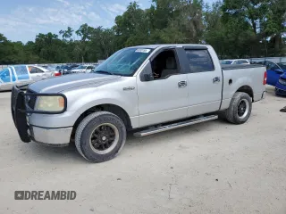 2006 Ford F-150 XLT with VIN 1FTRW12W06KD84579, listed as a Copart auction lot 55090155 with 296,917 mi miles and Salvage Title. Bid and sale history available at DreamBid. Image 1.