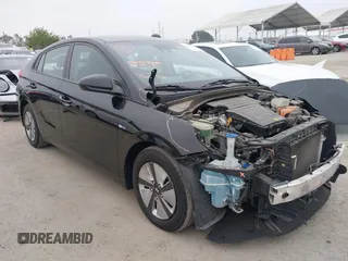 2020 Hyundai Ioniq Blue with VIN KMHC65LCXLU186010, listed as a IAAI auction lot 42019760 with 118,004 mi miles and . Bid and sale history available at DreamBid. Image 1.
