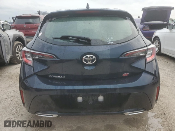2019 Toyota Corolla Hatchback SE with VIN JTNK4RBE2K3044878, listed as a Copart auction lot 75942024 with 77,202 mi miles and Non Repairable. Bid and sale history available at carsss.com. Image 6.
