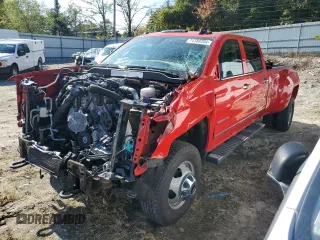 2019 Chevrolet Silverado 3500HD LTZ with VIN 1GC4KXCY0KF173393, listed as a Copart auction lot 74388204 with 66,239 mi miles and Salvage Title. Bid and sale history available at carsss.com. Image 1.
