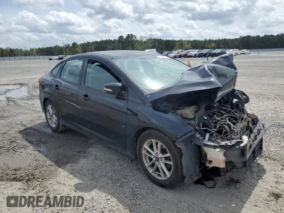 2016 Ford Focus SE with VIN 1FADP3F21GL248456, listed as a Copart auction lot 51583335 with 134,313 mi miles and Salvage title. Bid and sale history available at DreamBid. Image 4.