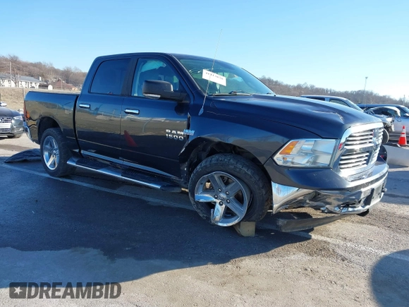 2013 Ram 1500 Outdoorsman with VIN 1C6RR7LT6DS683111, listed as a IAAI auction lot 41413038 with 196,498 mi miles. Bid and sale history available at carsss.com. Image 1.