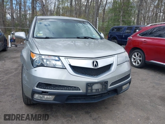 2010 Acura MDX Technology Pkg with VIN 2HNYD2H64AH516221, listed as a IAAI auction lot 41996039 with 215,562 mi miles. Bid and sale history available at carsss.com. Image 12.