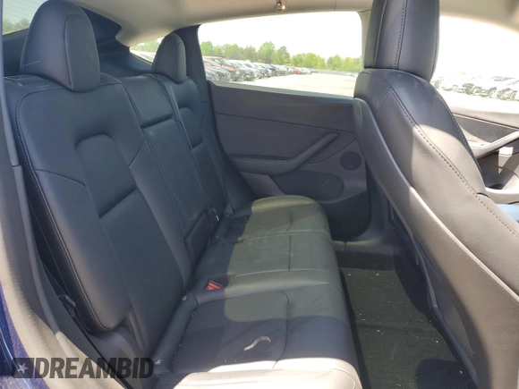 2022 Tesla Model Y Long Range z VIN 7SAYGDEEXNF444122, wystawiony jako Copart lot #54344735 z przebiegiem 33 230 mil mil oraz Szkody całkowita. Historia ofert i sprzedaży dostępna na DreamBid. Obrazek 10.