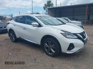 2019 Nissan Murano S z VIN 5N1AZ2MS4KN136327, wystawiony jako IAAI lot #42370302 z przebiegiem 177 194 mil mil oraz . Historia ofert i sprzedaży dostępna na DreamBid. Obrazek 1.