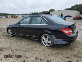 2011 Mercedes-Benz C 300 Sport with VIN WDDGF8BB5BR174600, listed as a Copart auction lot 56768265 with 142,253 mi miles and Salvage title. Bid and sale history available at DreamBid. Image 2.