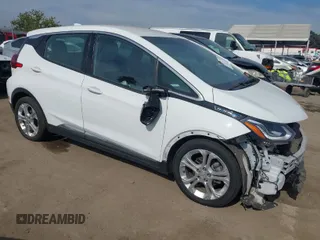 2017 Chevrolet Bolt EV LT with VIN 1G1FW6S01H4182507, listed as a IAAI auction lot 39412317 with 112,855 mi miles. Bid and sale history available at carsss.com. Image 1.