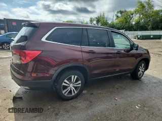 2017 Honda Pilot EX-L with VIN 5FNYF6H51HB071323, listed as a Copart auction lot 62402005 with 115,308 mi miles and Clean title. Bid and sale history available at DreamBid. Image 3.