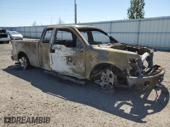 2013 Ford F-150 XL with VIN 1FTFX1EF6DFD68971, listed as a Copart auction lot 56181065 with Not provided miles and Salvage title. Bid and sale history available at DreamBid. Image 4.