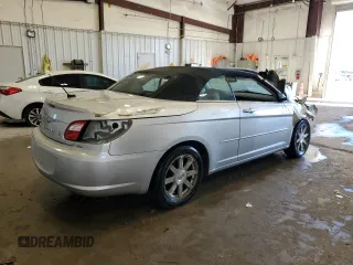 2008 Chrysler Sebring Limited with VIN 1C3LC65M68N254463, listed as a Copart auction lot 81601714 with 0 mi miles and Non Repairable. Bid and sale history available at carsss.com. Image 3.
