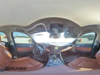2018 Alfa Romeo Giulia with VIN ZARFAEDN4J7572553, listed as a Copart auction lot 46998825 with 111,778 mi miles and Salvage title. Bid and sale history available at DreamBid. Image 14.