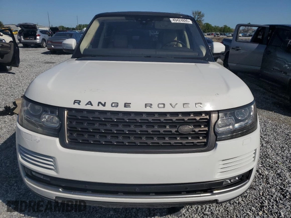2017 Land Rover Range Rover с VIN SALGR2FV0HA331999, выставлен на аукционе Copart как лот 49424895 с пробегом 65 066 миль миль и Чистый • Clean title. История ставок и продаж доступна на DreamBid. Изображение 5.