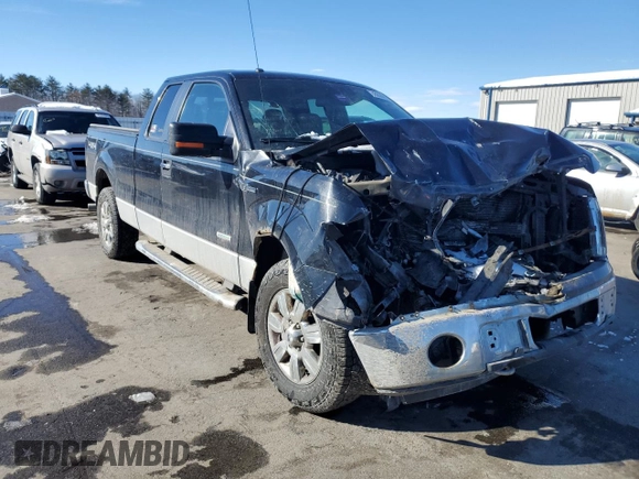 2012 Ford F-150 XL with VIN 1FTFX1ET4CFB49821, listed as a Copart auction lot 45636865 with 0 mi miles and Salvage Title. Bid and sale history available at carsss.com. Image 4.