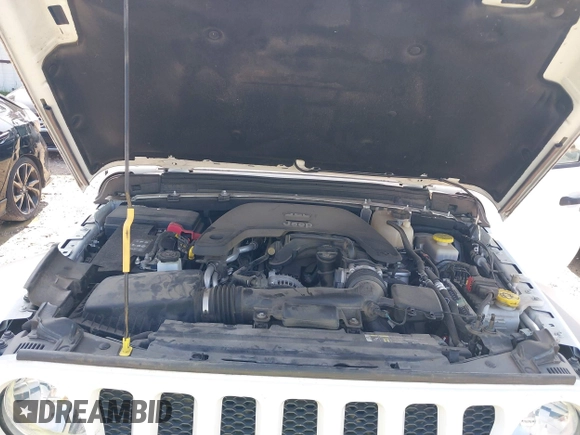 2020 Jeep Wrangler Unlimited Sport S with VIN 1C4HJXDG9LW237507, listed as a IAAI auction lot 42377928 with 48,217 mi miles and . Bid and sale history available at DreamBid. Image 10.